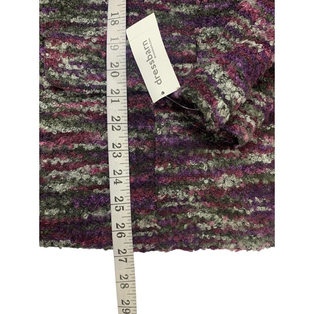 Dressbarn Women’s Blasting Berry Blazer - Picture 4 of 6